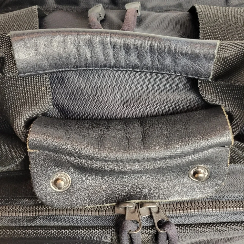 Banana‎ Republic Duffle Bag Large Black Good Nylon Travel Weekender Luggage
